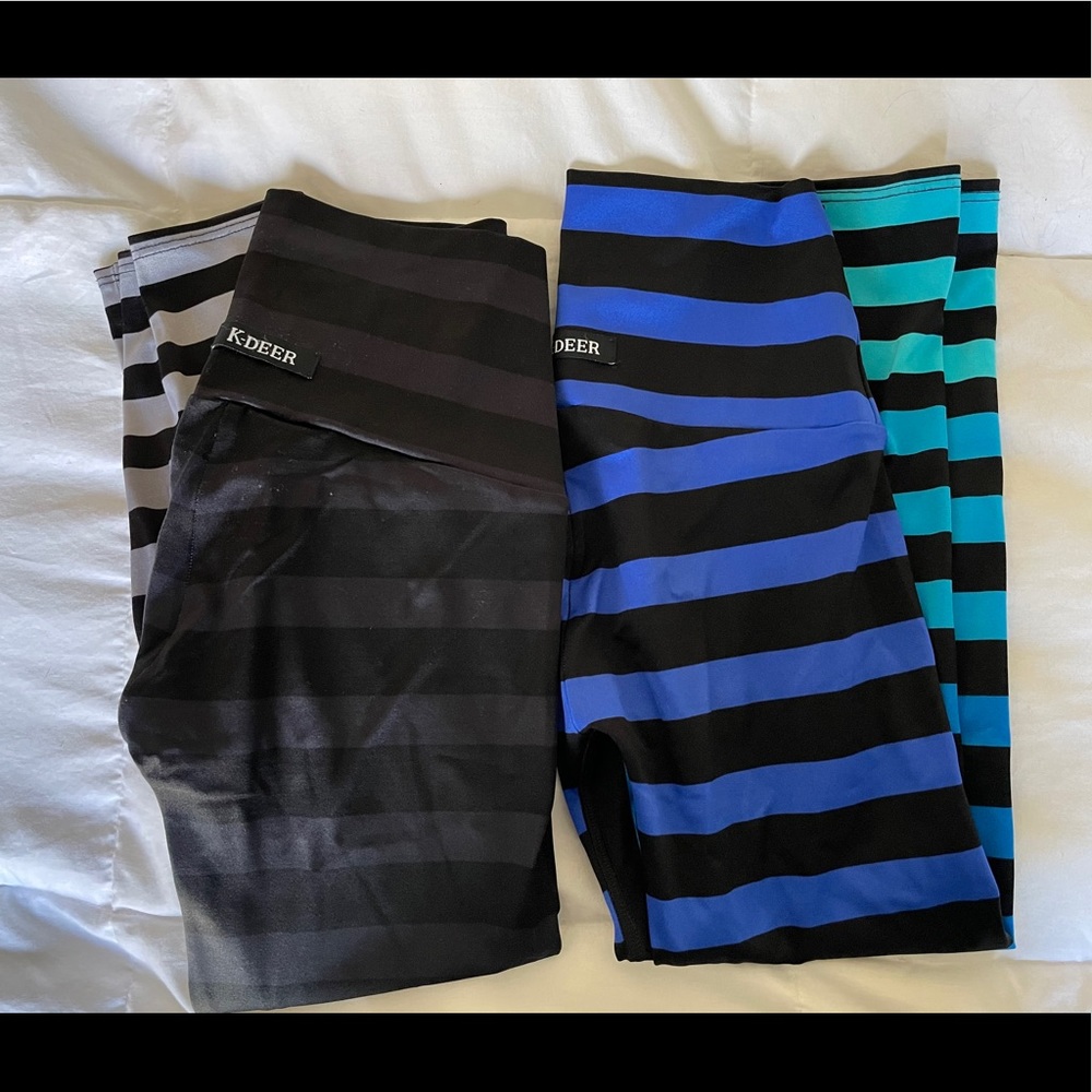 K Deer Jody and Laura stripe capris